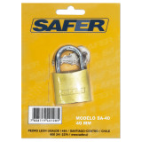 CANDADO FIERRO SAFER SKIN 40 MM SA-40-SK