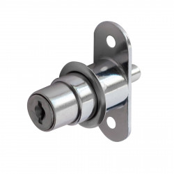 CERRADURA DE BOTON CORREDERA CON ALARGADOR NIQUEL STANDER SA-105