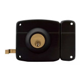 CERRADURA DE SOBREPONER SAFER 210 NEGRA
