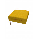 AURA AMARILLO EXTENSION DE SOFA CON 2 PATAS