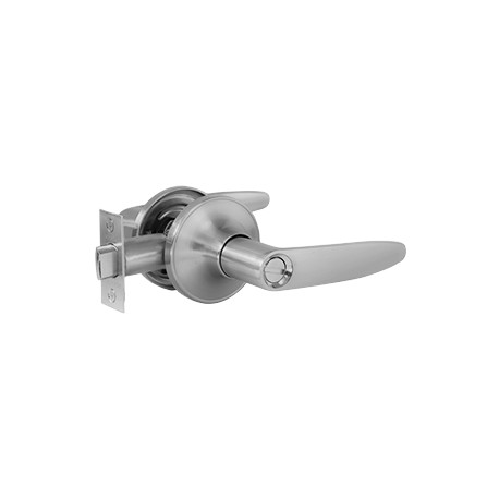 CERRADURA TUBULAR C/MANILLA BAÑO/DORMT ANTIMICROBIANA SS