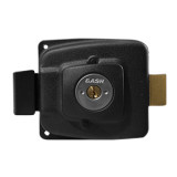CERRADURA DE SOBREPONER ANTIMICROBIANA 1002 NEGRA
