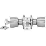 CERRADURA TUB POMO INOX SA-615 LOGIA/PATIO BL 615-LO-SS-BL