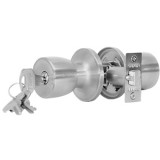 CERRADURA TUB POMO INOX SA-615 LOGIA/PATIO BL 615-LO-SS-BL