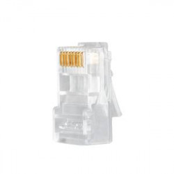 CONECTOR PLASTICO UTP CAT5E/CAT6