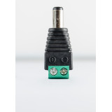 CONECTOR MACHO DC ATORNILLADO