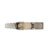 CONECTOR PLUG FTP BLINDADO RJ45 CAT 6A