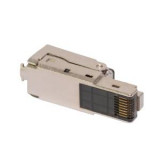 CONECTOR PLUG FTP BLINDADO RJ45 CAT 6A